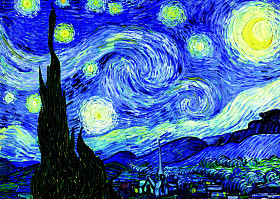 Vincent Van Gogh - The Starry Night, 1889
