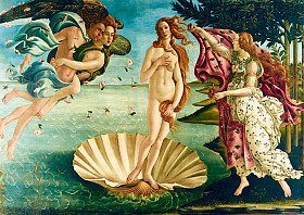 Botticelli - The birth of Venus, 1485